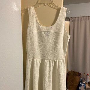 White Aqua Dress